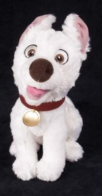 Disney Disneyland Resort Paris Bolt the Dog Small Plush Stuffed Animal